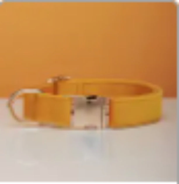 Velvet Personalise Dog Collar