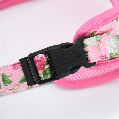 Purple Floral Harness