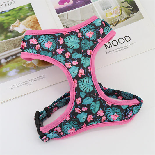 Floral Dog Harness