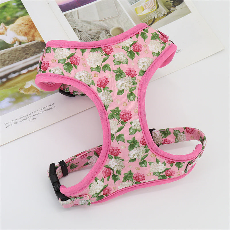 Floral Dog Harness